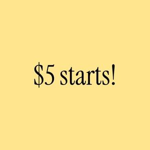 $5 starts